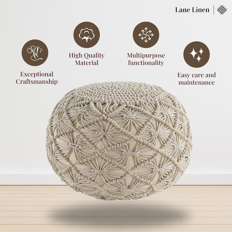 Cormarion Upholstered Pouf