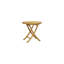 Macintyre Outdoor Round Teak Side Table