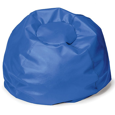Fauteuil à billes classique en similicuir