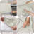 Lux Decor 4-Piece Ultra Soft Microfiber Sheet Set Deep Pocket Fitted Sheet, Wrinkle-Resistant & Easy Care Bedding-960111331-960111332