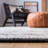 Dardanelle Natura Hand Woven Wool Cotton Geometric Rug in Cream/Gray-886867650