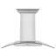 30" Crown Sound 400 CFM Ducted Wall Mount Range Hood in Stainless Steel with Wi-Fi-538098162