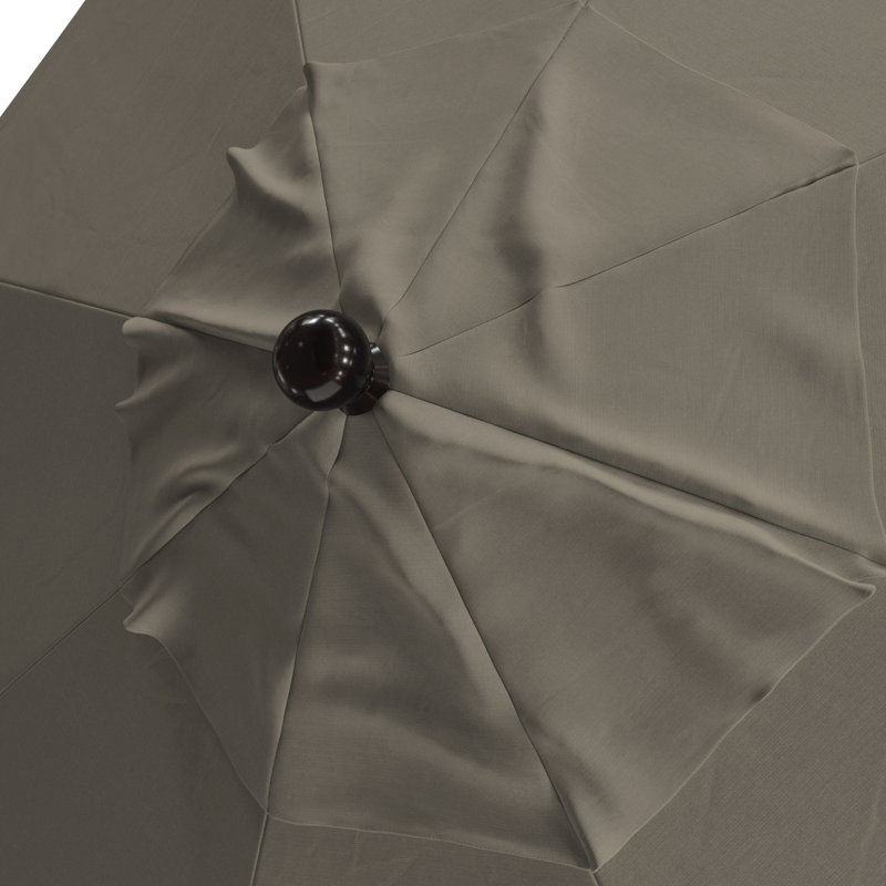 Parasol de marché octogonal 9 pi Ilsa, Taupe - Pacifica