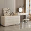 Coiffeuse avec miroir lumineux, 3 tiroirs