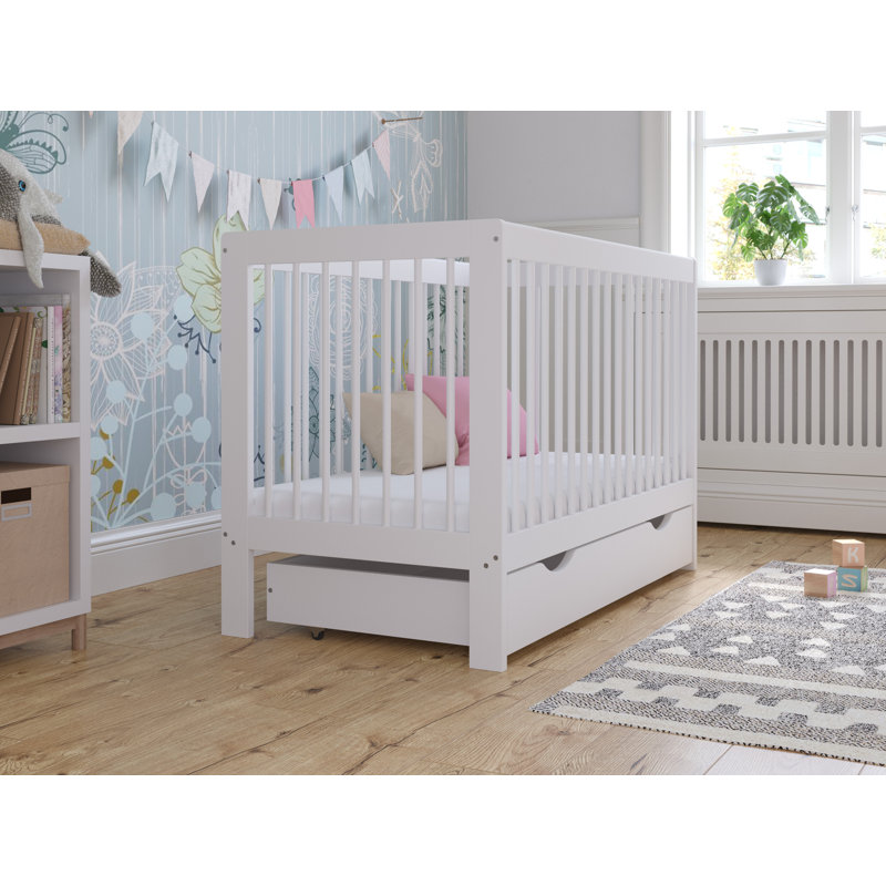Aedel Cot Bed, White