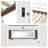 Full Size Loft Bed with Storage Staircase, Built-in Study Desk, Wardrobe & Smart Lighting - All-in-One Space Saver for Kids/Teens-773041363