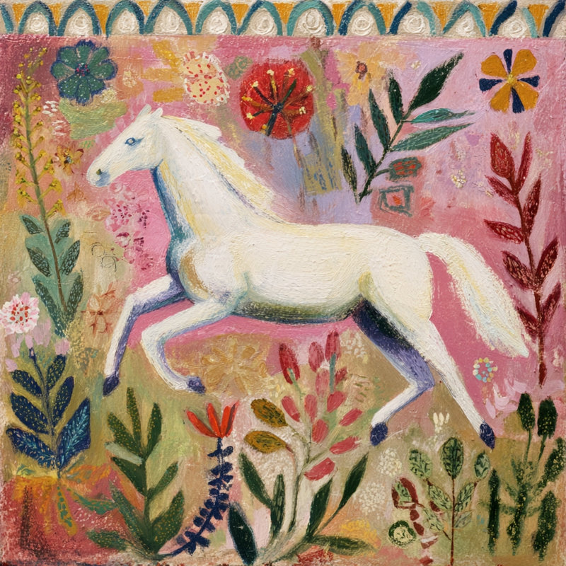 Art mural sur toile pastel, L 40 po x H 40 po x P 1,5 po