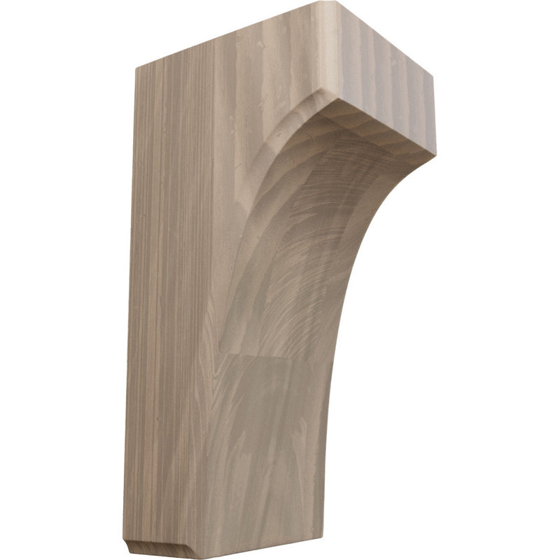 Support Clarksville, Noyer, 3.5" W x 4" D x 8" H