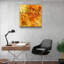 Superbe peinture murale en verre trempé 23,6 po x 23,6 po | 100% verre trempé d'une épaisseur de 0,16 pouce, imprimé UV pour des couleurs éclatantes | Parfait pour la décoration intérieure, le salon et les espaces de bureau, design durable et élégant-875807167