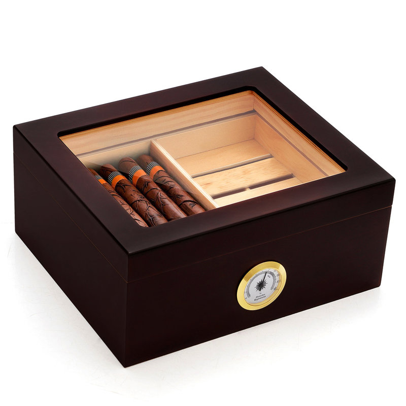 Miraj Glass Cigar Humidor