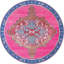 Tapis traditionnel d'Oppie fuchsia / violet-18140984