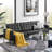 Loft Tufted Vegan Leather Sofa by Modway-1448796679