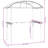7.21 Ft. W x 3.77 Ft. D Steel Grill Gazebo Gazebo