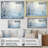 Winter River Window View IV - Winter Landscape Wall Art-112811472-112811475