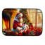 Tapis de vaisselle Jack Russell Terrier and Santa Claus