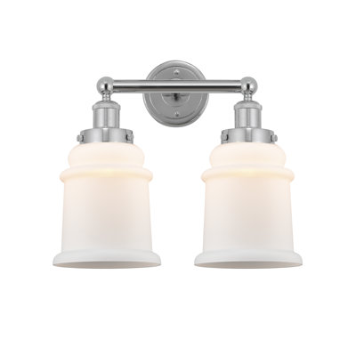 Éclairage pour meuble-lavabo de salle de bain 2 lumières Cailen de la collection Edison