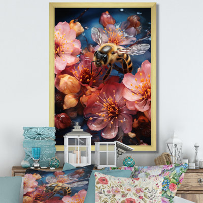 «Colorful Bee V», reproduction sur toile