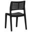 Popel Stackable Outdoor Patio Dining Side Chair with Cushion-874762650