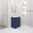 Gaget 24" Bath Vanity in Monarch Blue with Chrome Modern Single Faucet-1189464554-1189464548