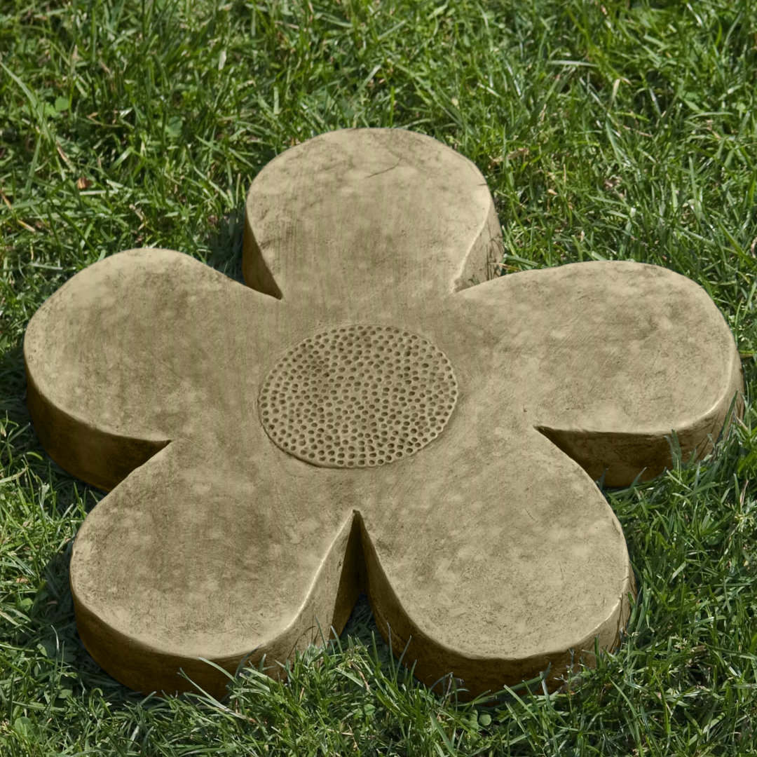 Weather Resistant Concrete Plants & Flowers Stepping Stone Campania International 