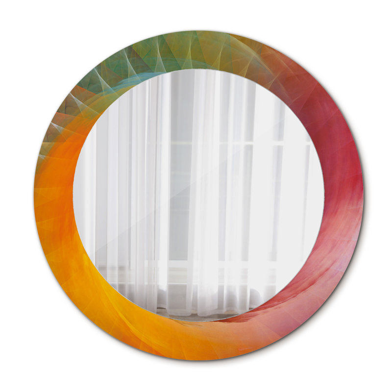 Huldar Glass Flat Wall Mirror