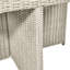 Atalee 4 - Person Wicker Patio Dining Set with Square Table , Cushions Included