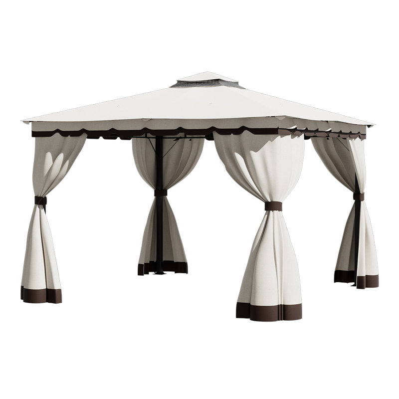 Metal Pergola, 260cm H x 300cm W x 300cm D