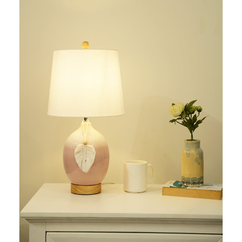 Damante Ceramic Bedside, Ombre-Pink