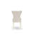 5 Piece Dining Set Includes a Rectangle Dining Room Table with Butterfly Leaf and 4 Doeskin Linen Fabric Upholstered Parson Chairs, Linen White-1258626266-1258662669-1258626267