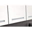 Armoire de salle de bain 48 po x 30 po avec DEL, miroir, douilles, intensité variable, brouillard, facteur de séjour en aluminium noir mat