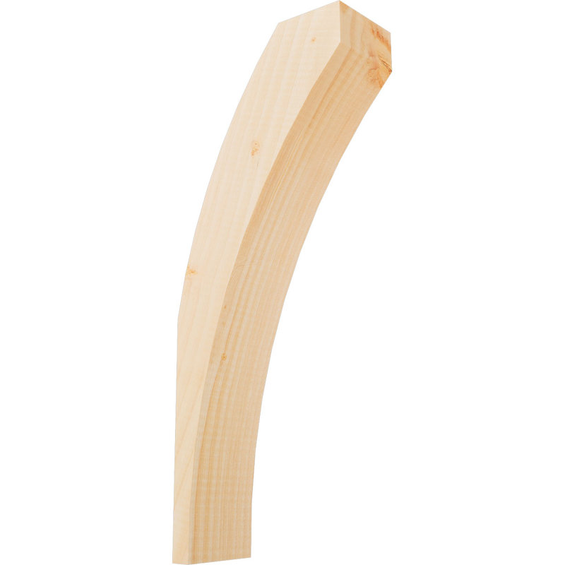 Genouillère Thorton, Sapin Douglas de 3 1/2 po (lisse), 8 po X P 20 po H