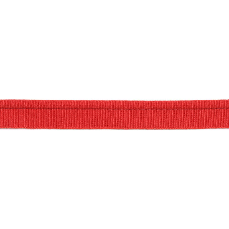 Tissu Pompadour Grosgrain, Rouge
