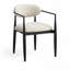 Chaise de salle à manger rembourrée en tissu Riccio Performance-790394341-790394331
