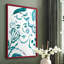 Budding Flower I Framed Print - Solid Wood-37132351-37132344