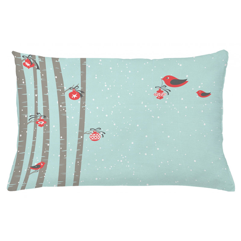 Housse de coussin lombaire intérieur/extérieur christmas, 16 po x 26 po