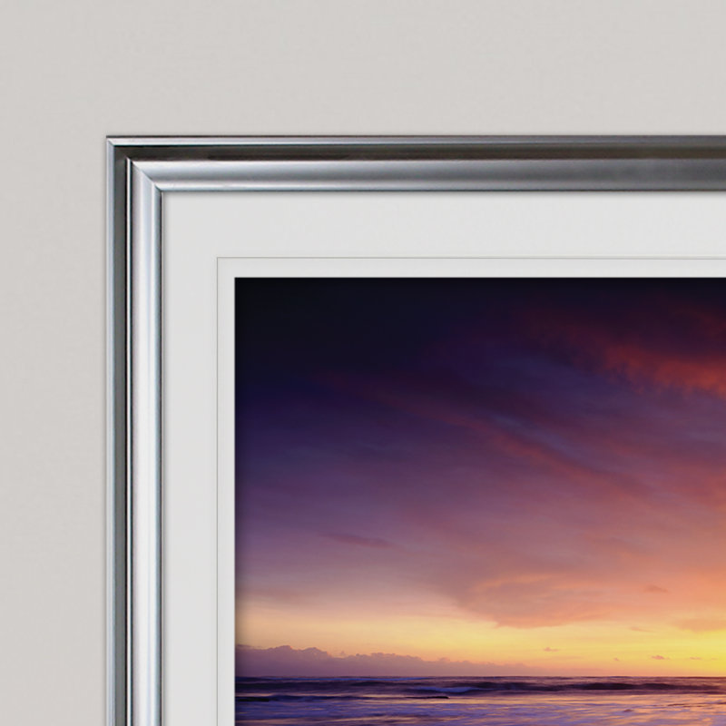 Regal Ocean - reproduction de cadre photo, Argent, H 30 po x l 40 po x P 1,5 po