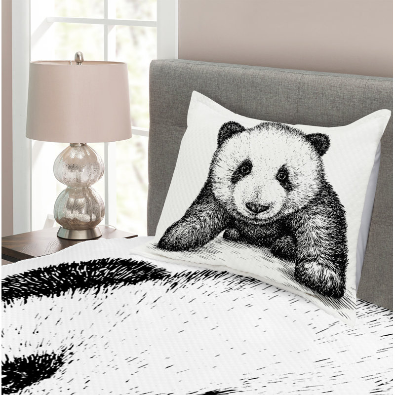Ebern Designs Fujii Bedspread with Pillow Shams, 220 x 264 cm