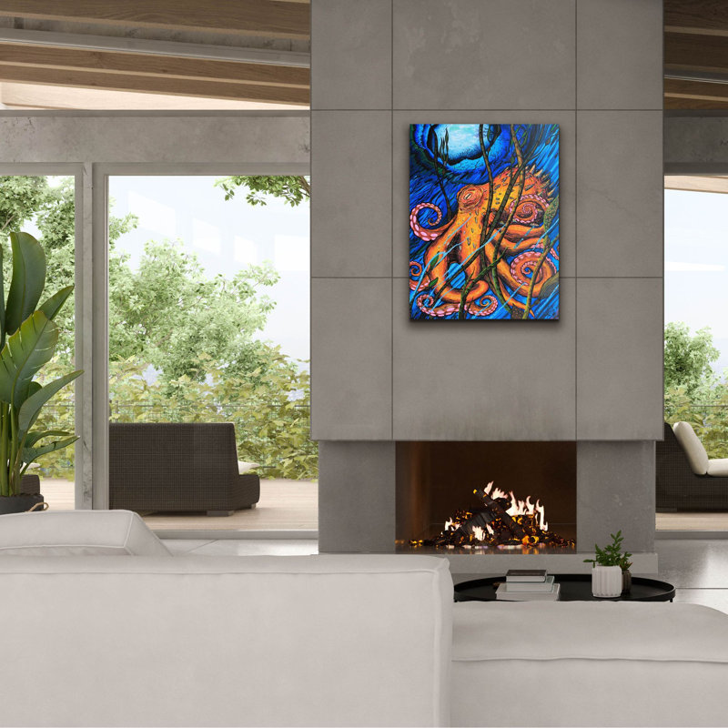 «45201» par Martin Nasim, art mural sur toile, L 26 po x H 34 po