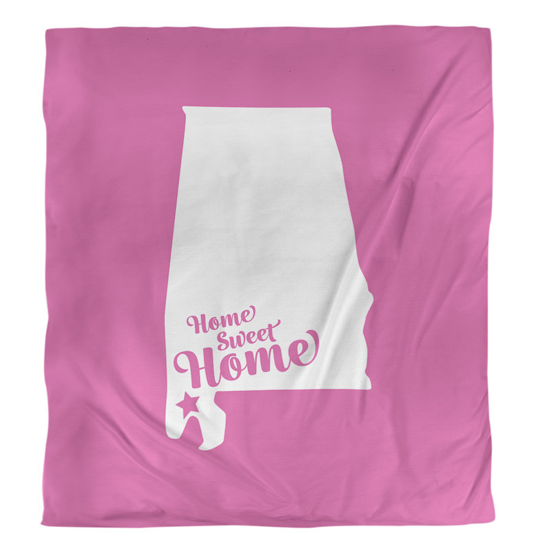 Housse de couette à la maison Mobile, Housse de couette pour grand lit, Rose