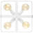 Bartłomiej Semi Flush Mount-419477472-419477487
