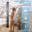 Alexnader Solar Powered Temperature Controlled Vinyl Free -standing Outdoor Shower and Footwash Spout-1106331984