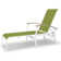Askar Outdoor Rust-Resistant Metal Chaise Lounge