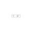Distressed Ivory Aluminum 3.5cm Curtain Track/Rail-1920241861