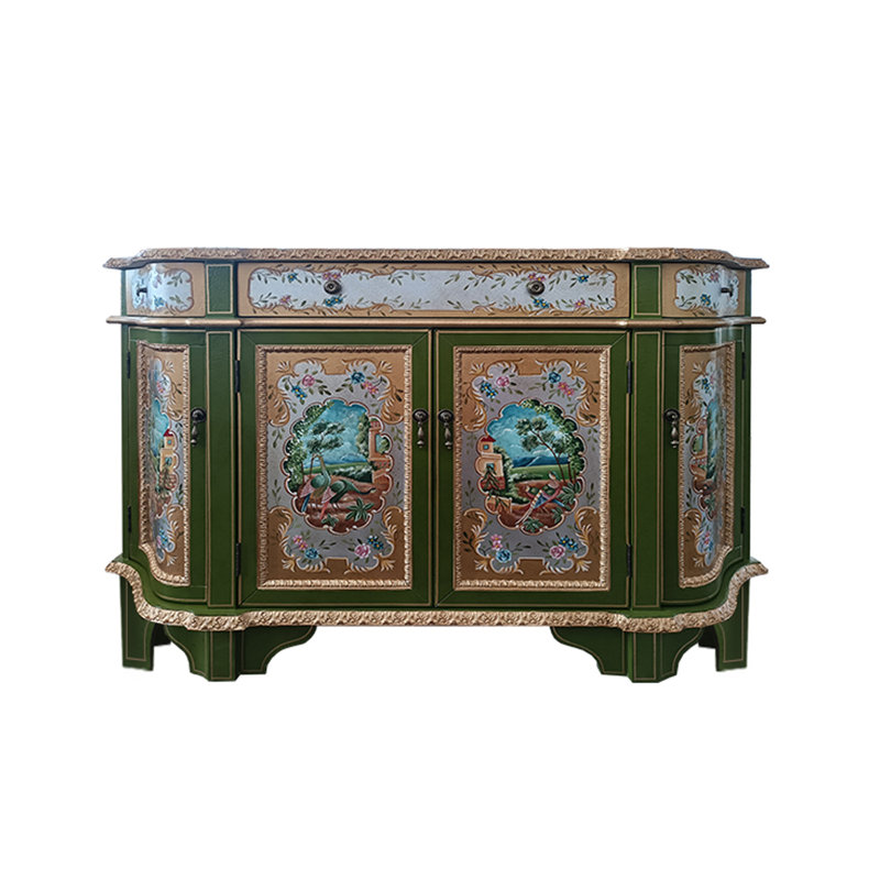 Buffet de luxe peint à la main