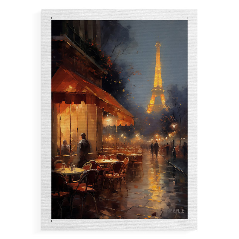 Paysages de la série Cccxxvi - Impression sur toile seulement - non encadrée, H 27 po x l 18 po