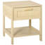 Nadine 40cm W Manufactured Wood Bedside Table