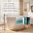 47 in  × 28 in  Acrylic Freestanding Bathtub-Acrylic Soaking Tubs in Glossy White, Oval Shape Freestanding Bathtub With Chrome Overflow and Pop-Up Drain CUPC Certificate