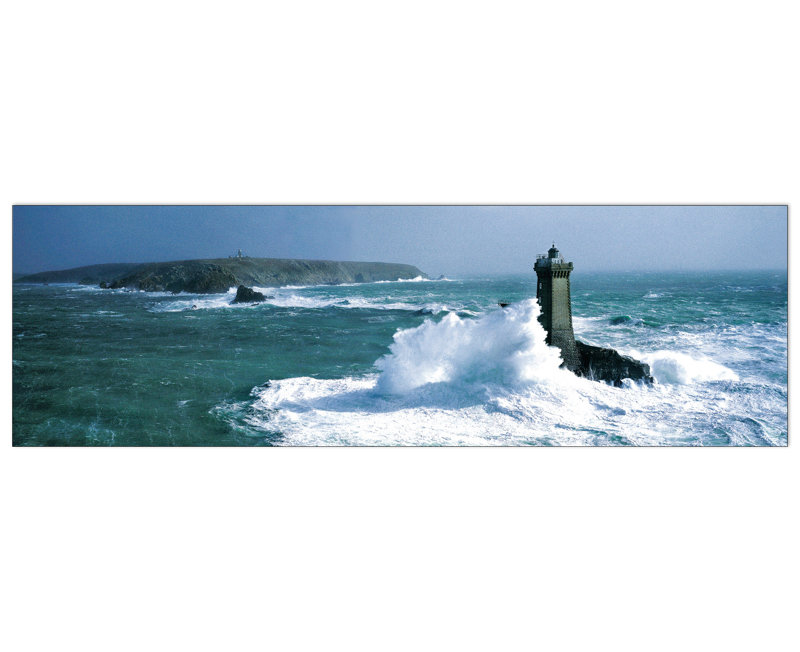 1 Piece Panoramic Wall Art, 25cm H x 87cm W x 1.8cm D