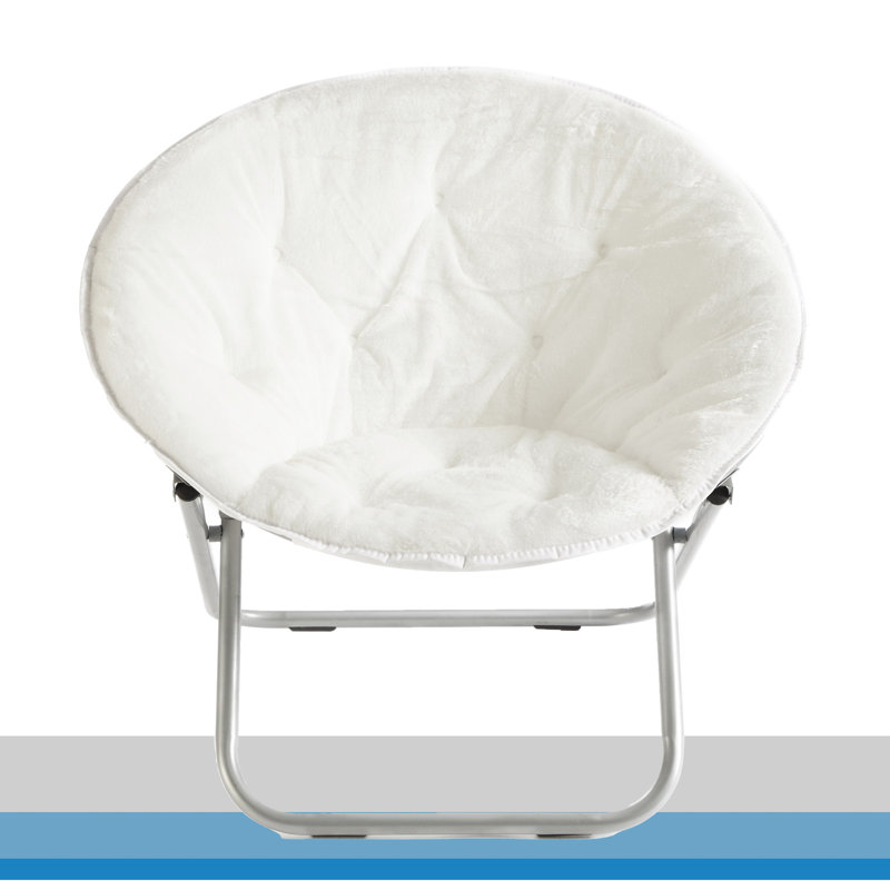 Bonaparte Saucer Chair, White