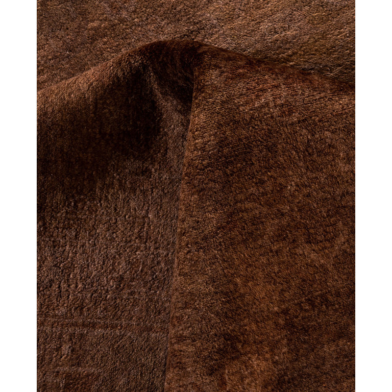 Overdyed One-of-a-Kind 8' 2" X 8' 3" Hand Knotted Area Rug